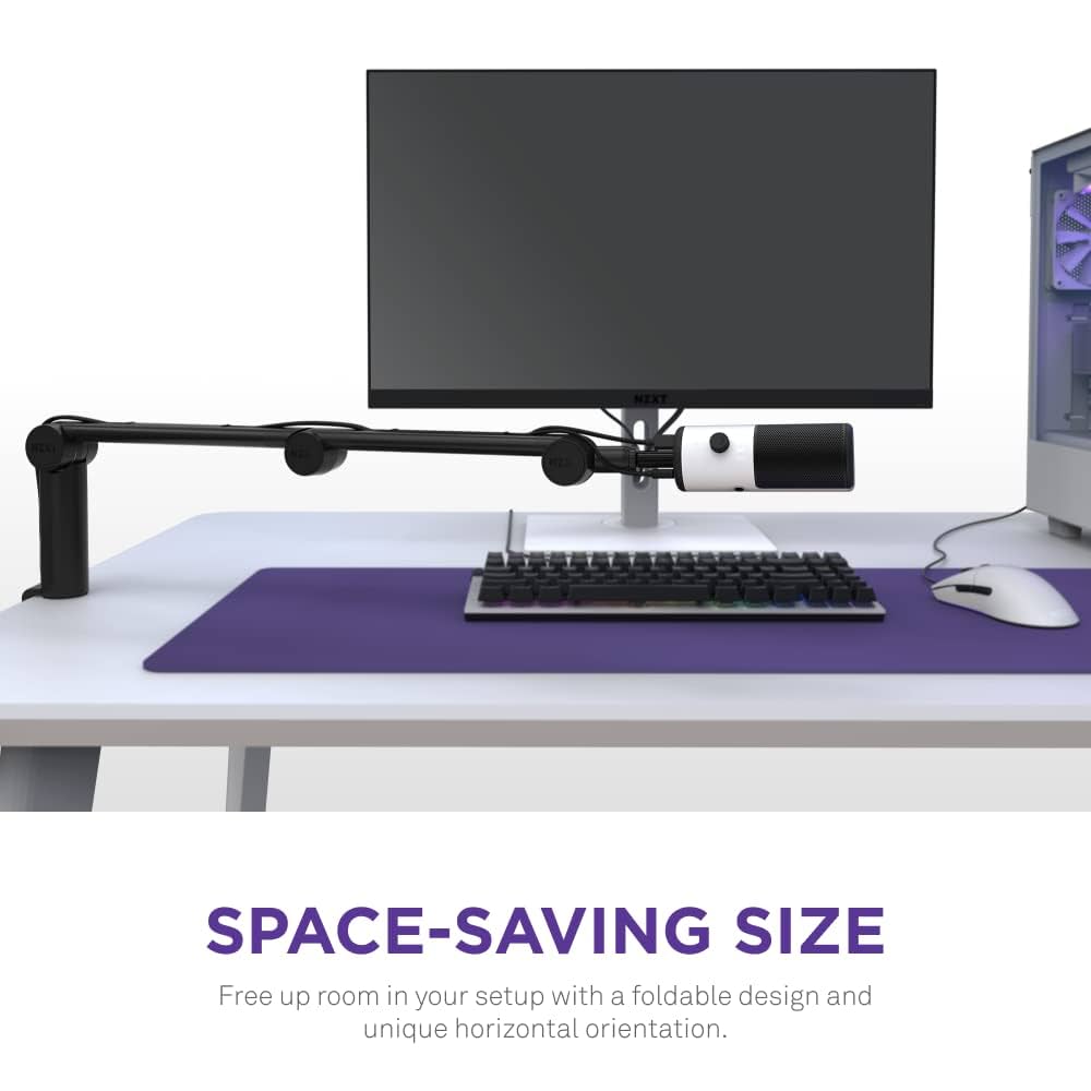 NZXT Boom Arm Miniマイクアーム AP-BOOMS-B1 楽天市場】NZXT スプリング式マイクアーム Boom Arm Mini AP